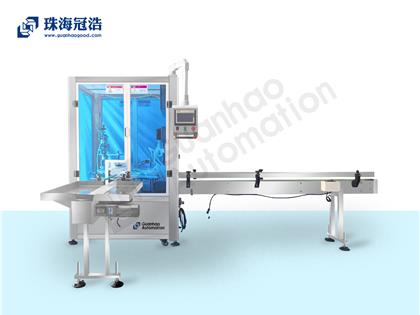 自動灌裝、旋蓋一體機（伺服旋蓋）